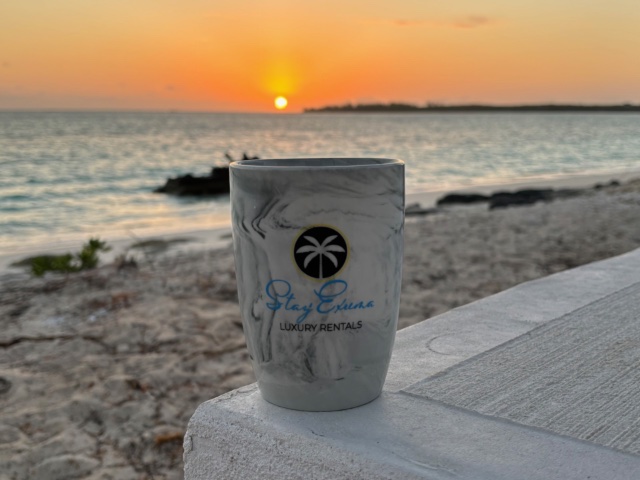 Stay Exuma coffee mug at Sunrise